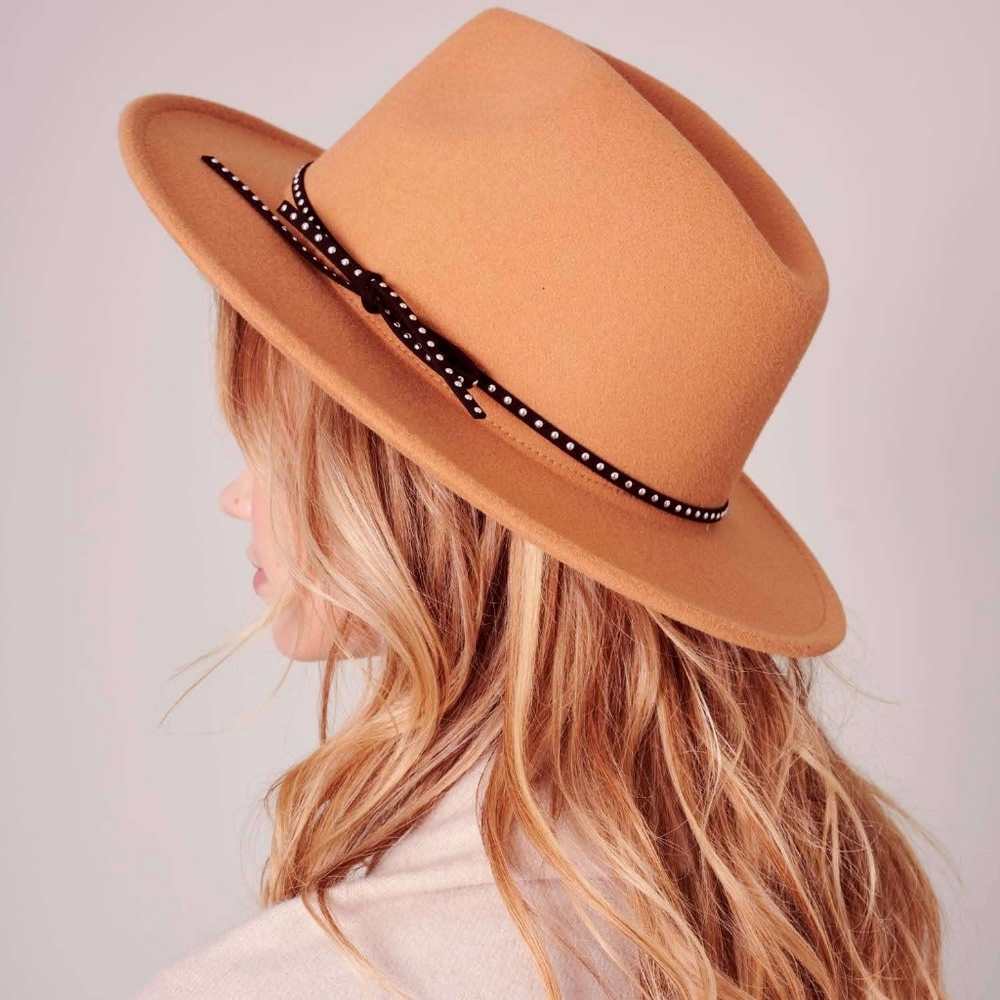 Faux wool hat